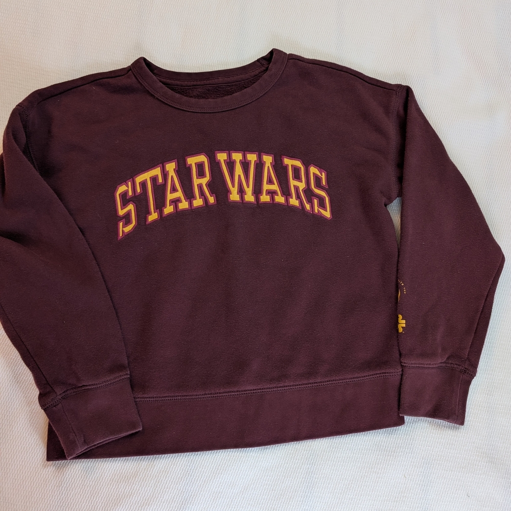 Star Wars Kids Maroon Sweatshirt